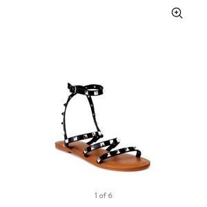 Time and Tru studded gladiator sandals